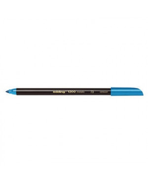 edding Fasermaler 1200 metallic color pen 4-1200073 1-3mm blau
