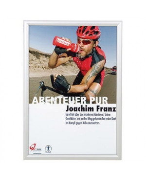 Franken Wechselrahmen Outdoor BS1703 45x62,4x1,2cm transparent