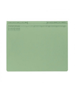 Hängehefter 9039803 26,5x31,6cm Rechts/Linksheftung Karton grün