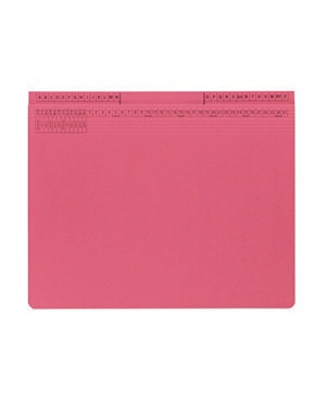 Hängehefter 9039800 26,5x31,6cm Rechts/Linksheftung Karton rot