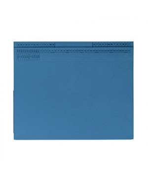 Hängehefter 9039796 26,5x31,6cm Rechts/Linksheftung Karton blau
