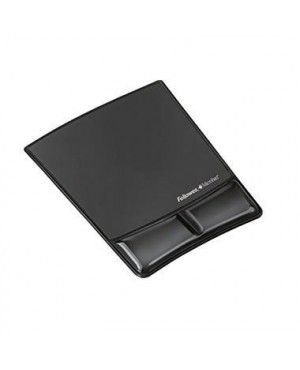 Fellowes Handgelenkauflage Health-V 9182301 Mauspad Crystal Gel schwarz