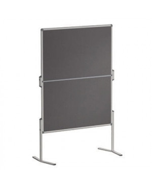 Franken Moderationstafel Pro MT880312 120x150cm Filz grau