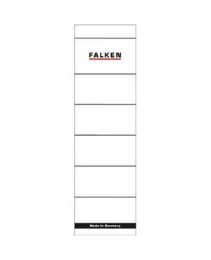 Falken Ordnerrückenschild 80039266 breit/kurz weiß 10 St./Pack.