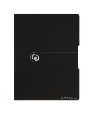 Herlitz Klemmbrettmappe 11217221 DIN A4 Polyfoam schwarz