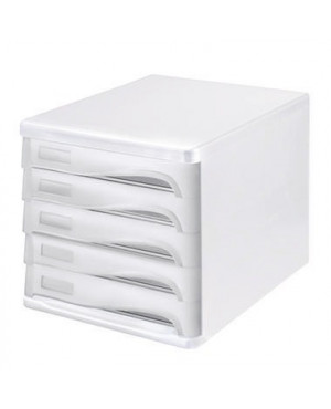 helit Schubladenbox economy H6129482 DIN A4-C4 l.gr/gr