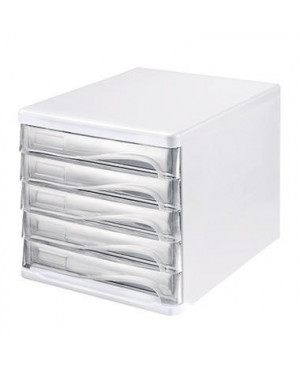 helit Schubladenbox economy H6129402 DIN A4-C4 l.gr/gk