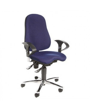 TOPSTAR Bürodrehstul Sitness® 10 SI59UG26 max. 110kg blau
