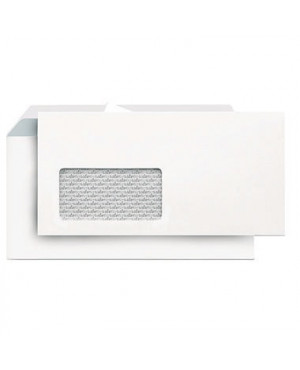 Briefhülle Lettersafe DIN lang mF 80g hk weiß 500 St./Pack.