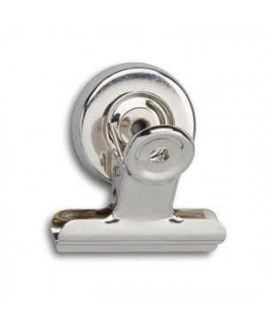 MAUL Briefklemmer 2184096 40mm nickel 2 St./Pack.