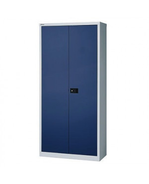 Bisley Flügeltürenschrank Universal E782A04B6505 5OH lichtgrau/blau