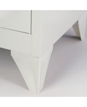 Bisley Fuß MLMPF800 für MonoBloc Polypropylen lichtgrau 4 St./Pack.