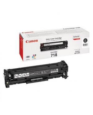 Canon Toner 718BK 2662B002 3.400Seiten schwarz