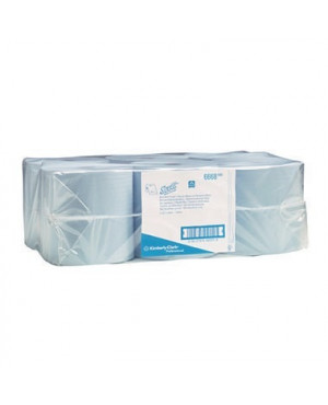 Scott Handtuchrolle Slimroll 6668 20cmx304m blau 6 St./Pack.