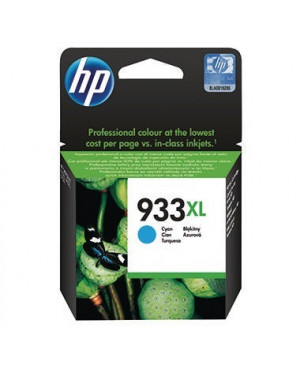 HP Tintenpatrone CN054AE#BGX Nr.933XL 825Seiten cyan