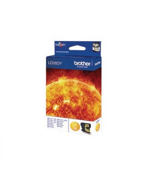 Brother Tintenpatrone LC980Y 260Seiten gelb