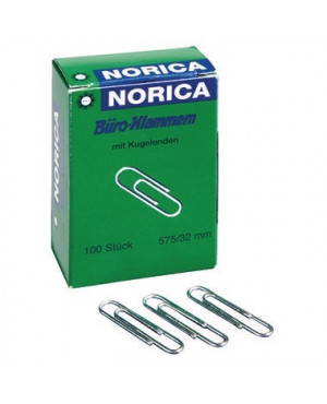 NORICA Briefklammer 2225 32mm verzinkt 100 St./Pack.