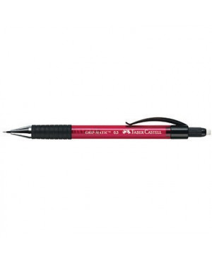 Faber-Castell Druckbleistift GripMatic 137521 0,5mm B rot