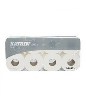 Katrin Toilettenpapier Plus 104872 3-lagig weiß 8 Rl./Pack.