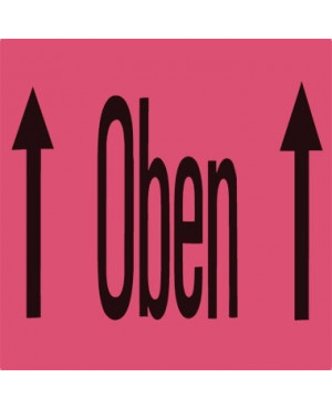 HERMA Hinweisetikett 6756 39x118mm leuchtrot 1.000 St./Pack.