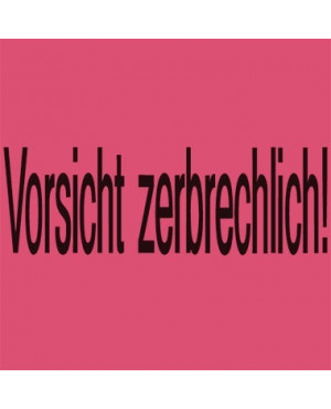 HERMA Hinweisetikett 6758 39x118mm leuchtrot 1.000 St./Pack.