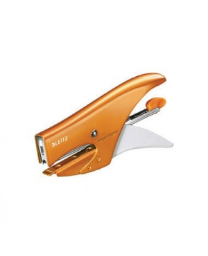 Leitz Heftzange WOW 55312044 max. 15Blatt Metall orange metallic