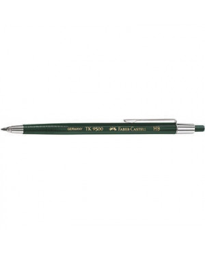 Faber-Castell Fallminenstift TK-9500 139500 2mm HB dunkelgrün