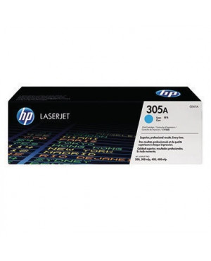 HP Toner CE411A 305A 2.600Seiten cyan