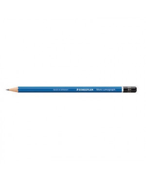 STAEDTLER Bleistift Mars Lumograph 100-6H 17,5cm 6H Schaft blau