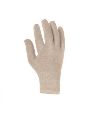 Schutzhandschuh Größe 8 Baumwolle naturweiß 2 St./Pack.