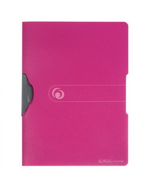 Herlitz Klemmmappe easy orga to go 11206208 DIN A4 30Bl. PP beere