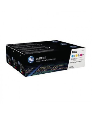 HP Toner CF371AM 128A c/m/y 3 St./Pack.