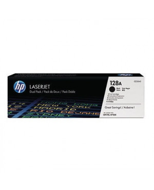 HP Toner CE320AD 128A 2.000Seiten schwarz 2 St./Pack.