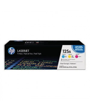 HP Toner CF373AM 125A c/m/y 3 St./Pack.