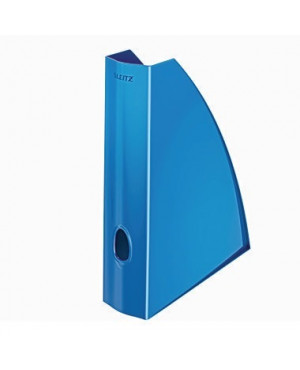 Leitz Stehsammler WOW 52771036 DIN A4 60mm PS blau metallic