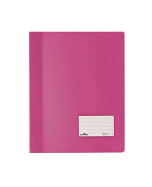 DURABLE Schnellhefter DURALUX 268034 DIN A4 Hartfolie dunkelrosa