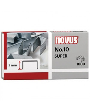 NOVUS Heftklammer No.10 040-0003 verzinkt 1.000 St./Pack.