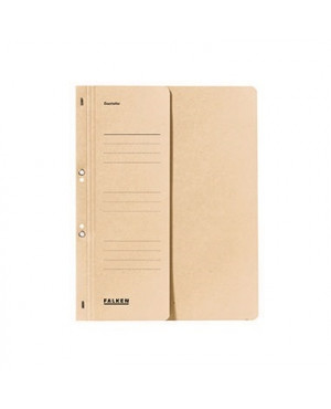 Falken Ösenhefter 80003833 DIN A4 kaufm. Heftung 250g Karton chamois