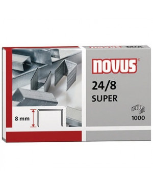 NOVUS Heftklammer 040-0038 24/8 Super verzinkt 1.000 St.Pack.