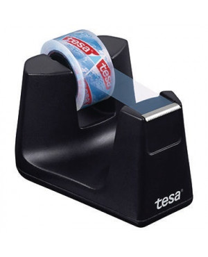 tesa Tischabroller ecoLogo Smart 53903-00000-00 schwarz +Klebefilm
