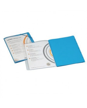 Jalema Ordnungsmappe 1400602 DIN A4 6Fächer PP blau