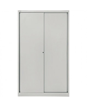 Bisley Schiebetürschrank ECO SD412194S645 4Böden lichtgrau