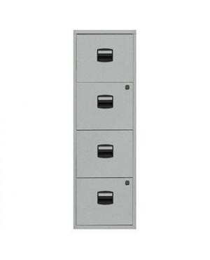 Hängeregistraturschrank PFA4F355 4Auszüge silber