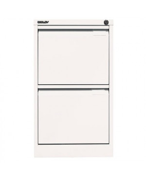 Bisley Hängeregistraturschrank 3623696 2Schubfächer verkehrsweiß