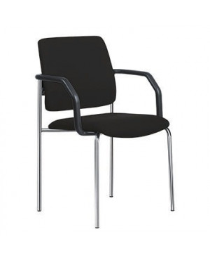 prosedia Besucherstuhl Visit 2968/5800/2234 m. Armlehne schwarz
