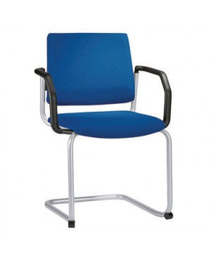 prosedia Besucherstuhl Visit 2988/6062/2234 m. Armlehne blau