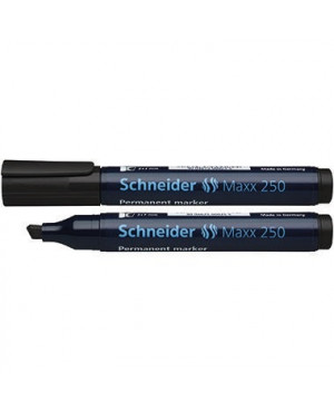 SCHNEIDER Permanent-Marker 250, Keilspitze, Strichbreite 2 - 7 mm,