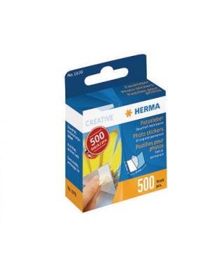 HERMA Klebepad 1070 12x17mm weiß 500 St./Pack.