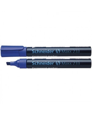 Schneider Permanentmarker 233 123303 1-5mm Keilspitze blau