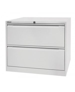 Bisley Hängeregistraturschrank DF2645 2Schubfächer lichtgrau